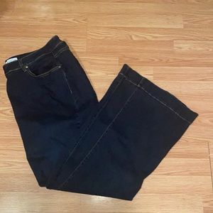 Lane Bryant Size 24 Flare Leg Jeans